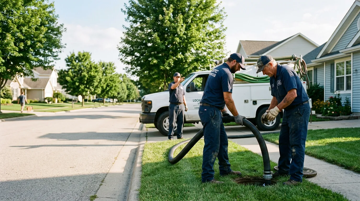 Emergency Septic Service in Mackinaw City, MI